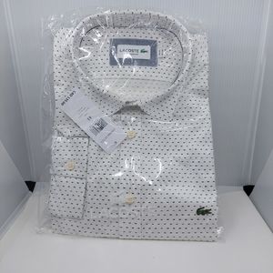 Lacoste Men's Slim Fit Shirt (Authentic) L/XL